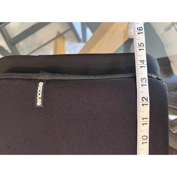 Encase laptop sleeves 12” and 13” two pack bundle black neoprene fleece sleeve - Picture 6 of 8